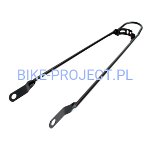 Wspornik błotnika Tylny Czarny 28" Zewnętrzny Gazelle Cortina Sparta