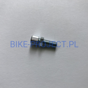 Śruba regulacyjna przelotowa, opór pancerza