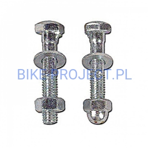 Śruba podsiodłowa z ząbkiem zacisk sztycy Fi 8x55 mm