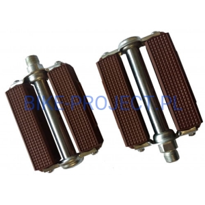 UNION pedały Klasyczne Retro Brązowe SP-685