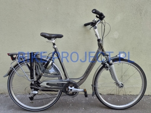 Rower miejski GAZELLE - LAUSANNE Gold Line (Alu-Carbon, Magura, Deore)