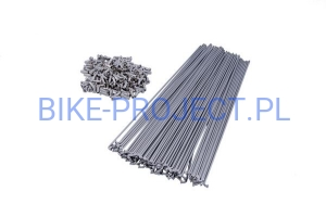 CN SPOKE szprychy srebrne 226mm